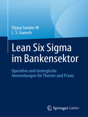 cover image of Lean Six Sigma im Bankensektor